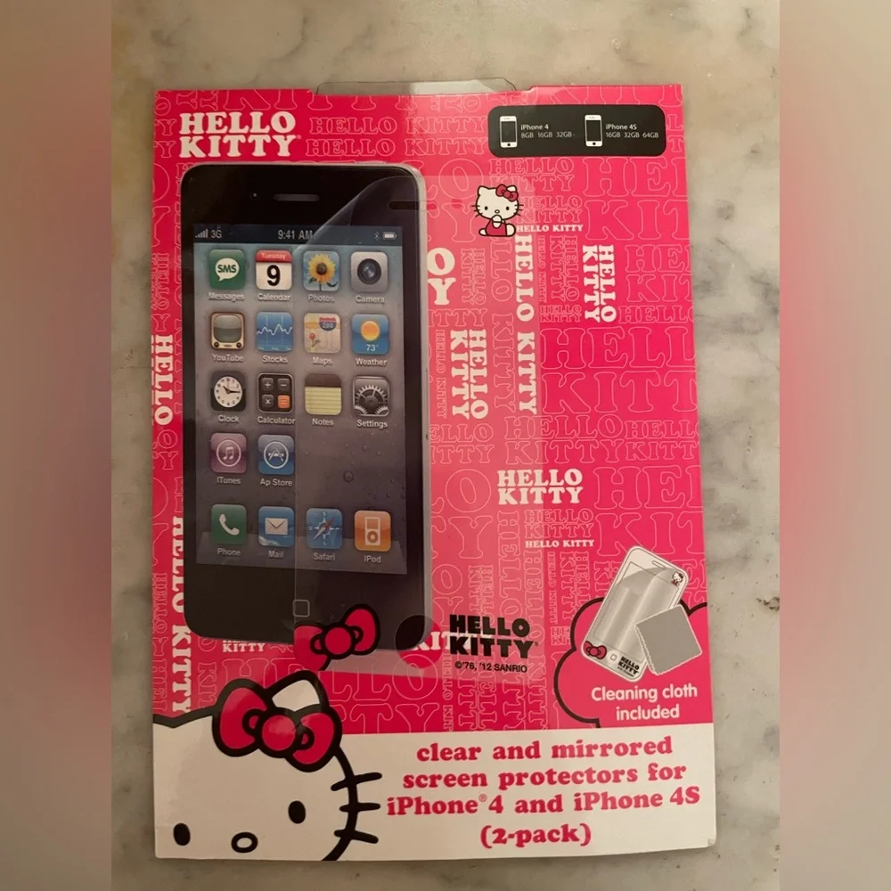 iPhone 4/4s Display Screen Protectors. 2 packs both NIP.